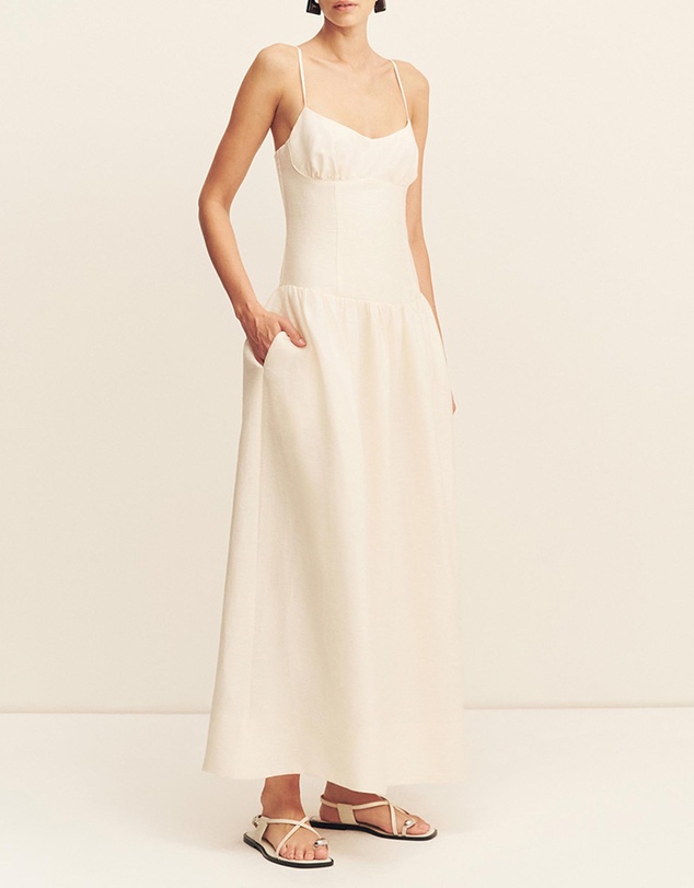 Shona Joy - Marlowe Panelled Bustier Maxi Dress