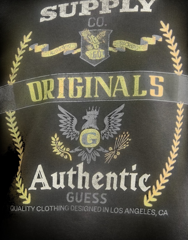 GUESS Originals - GUESS Originals Boxy Graphic Crewneck Sweatshirt