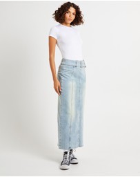 Insight - Kaya Low Belted Maxi Skirt
