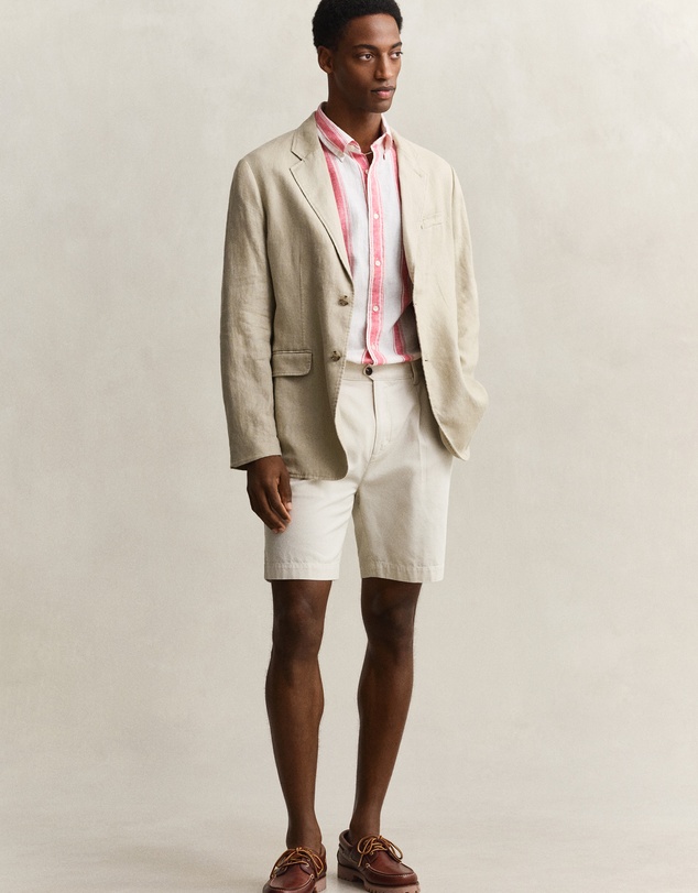 Gant - Cotton Linen Stripe Shirt