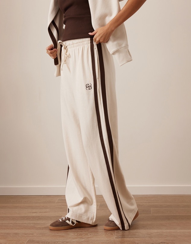 Ceres Life - Gigi Wide Leg Terry Trackpant