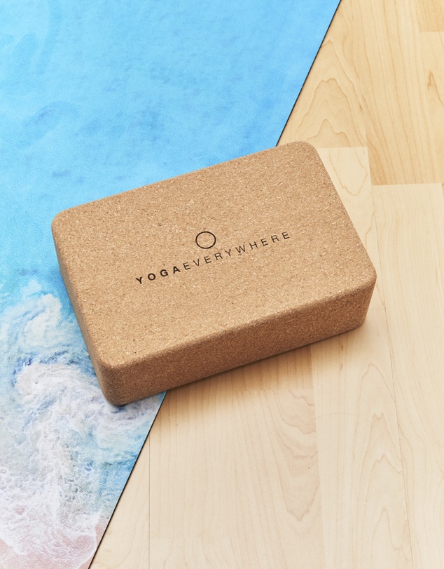 Yoga Everywhere - Cork Stretching Yoga Block