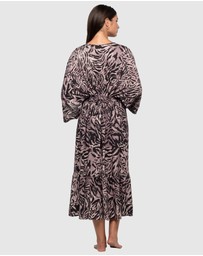 Nip Tuck Swim - Tuamotu Corrimal One Size Maxi Dress