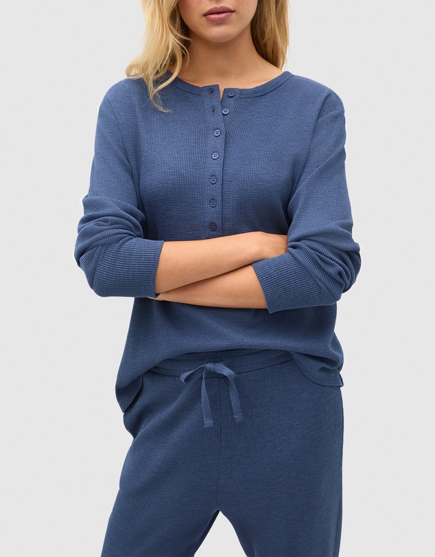 Seed Heritage - Waffle Top and Pant PJ Set