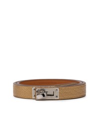 Pre-Loved by Azura Reborn - Pre-Loved Chevre Mysore Mini Kelly Double Tour Bracelet T2