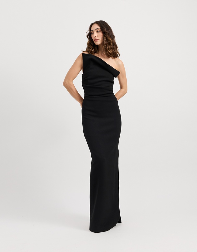 TOJHA - TACOMA MAXI DRESS - BLACK