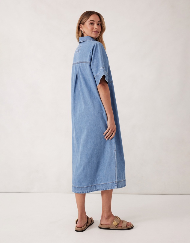 Ceres Life - Ava Short Sleeve Midi Dress