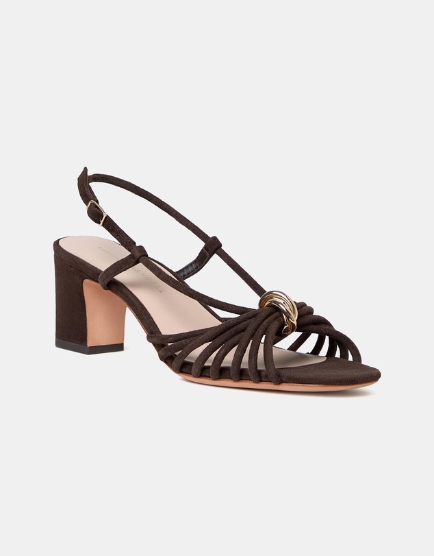 Loeffler Randall - Minna Strappy Mid Heel Sandal W/ Hardware
