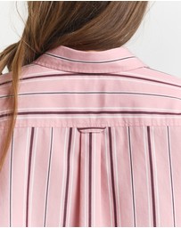 Gant - Relaxed Fit Classic Striped Poplin Shirt