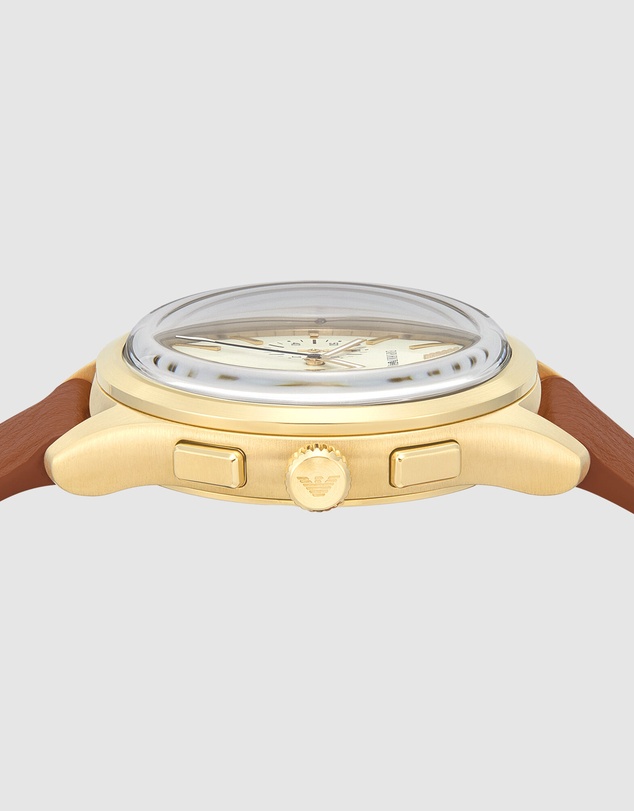 Emporio Armani - Brown Chronograph Watch