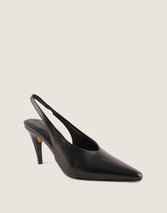 Shelly Shen - Twyla High Heels Black Leather