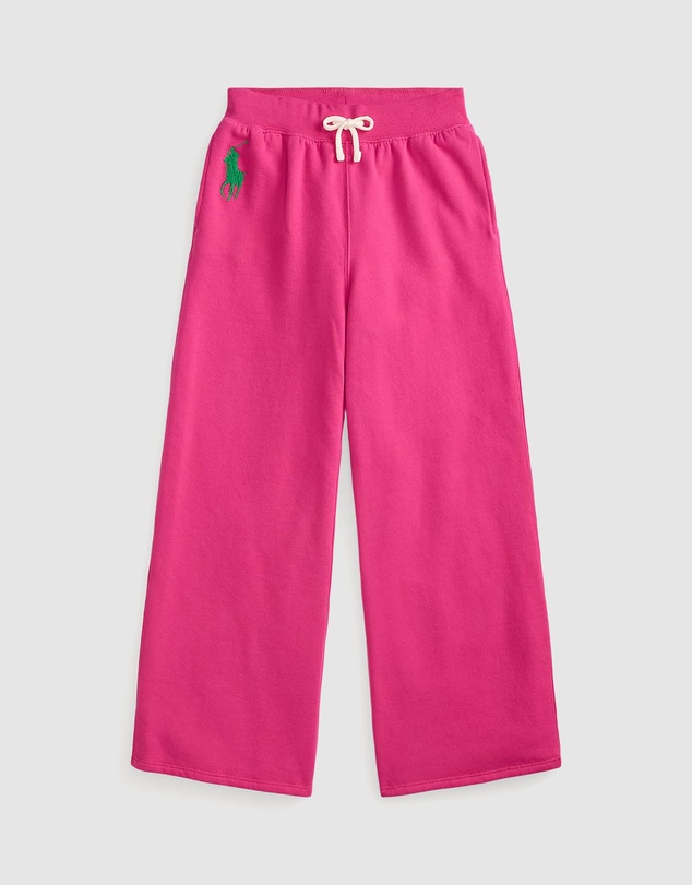 Polo Ralph Lauren - Big Pony Fleece Wide-Leg Sweatpants - Babies-Teens