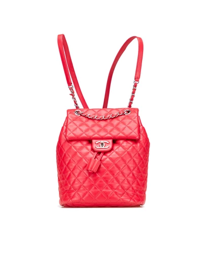 Chanel - Pre-Loved Small Lambskin Urban Spirit Backpack
