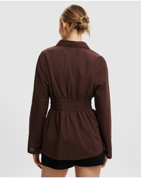 Cotton On - Gathered Long Sleeve Shirt