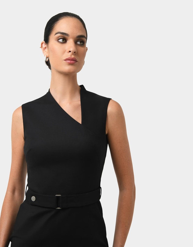Forcast - Elka Belted Pencil Dress