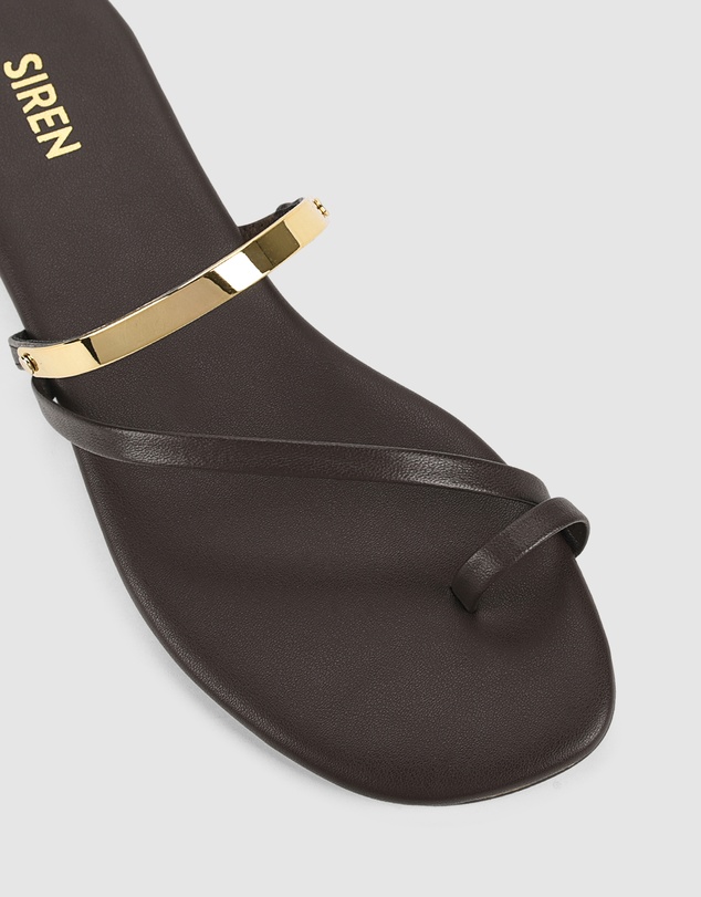 Siren - Miles Strappy Flat Sandals