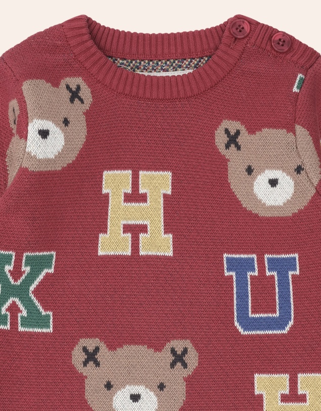 Huxbaby - Varsity Letter Hux Pullover - Babies-Kids