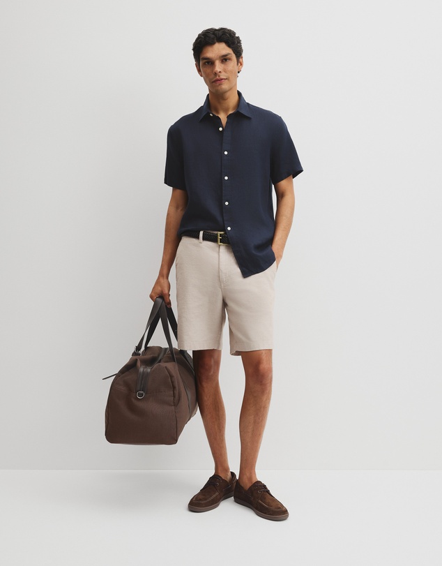 Country Road - Regular Fit Short Sleeve Linen Shirt