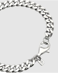 Kuzzoi - ICONIC EXCLUSIVE - Bracelet Male Curb Chain 925 Sterling Silver