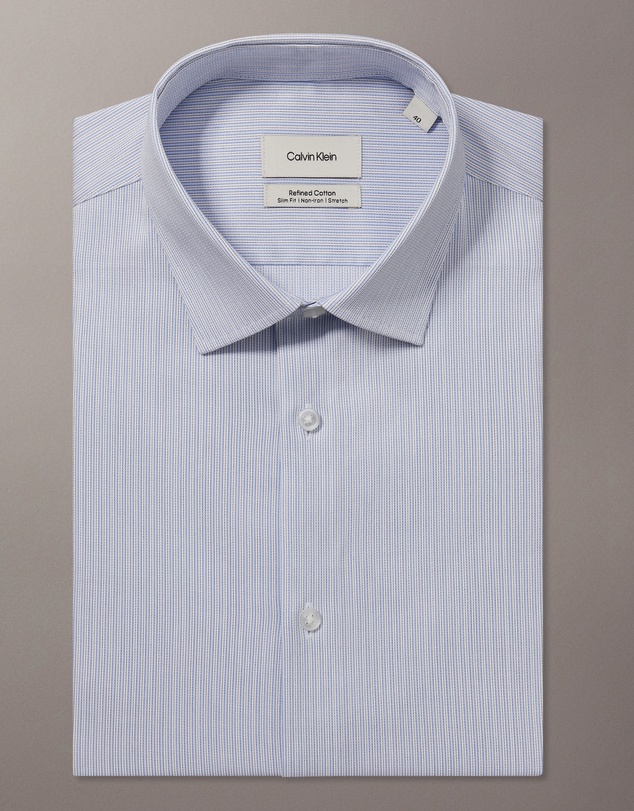 Calvin Klein - Refined Cotton Dress Shirt