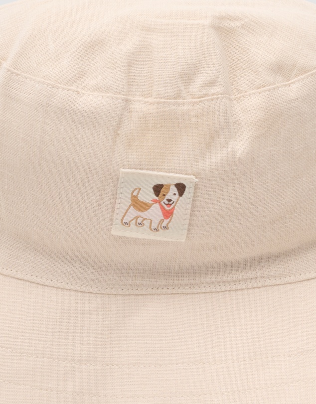 Purebaby - Linen Blend Hat-Kids-Babies