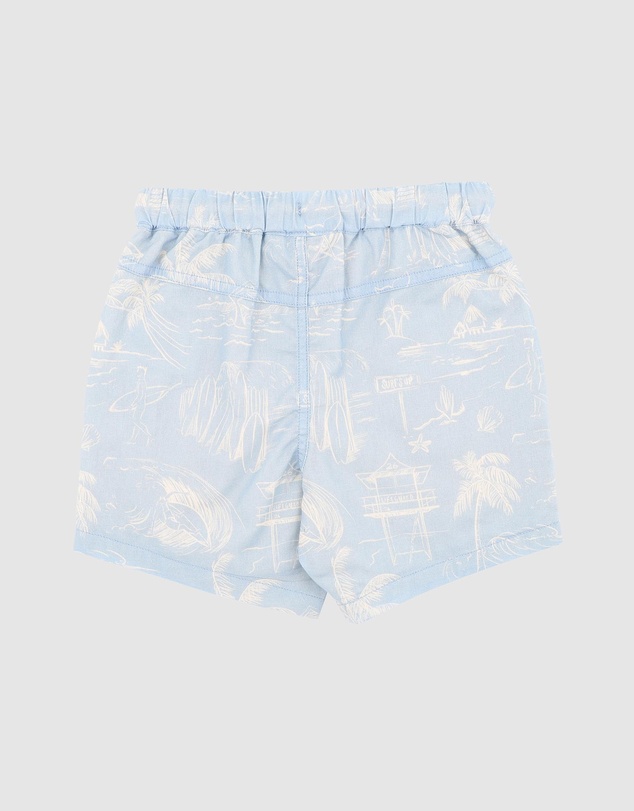 Fox & Finch - Surfs Up Linework Shorts - Kids
