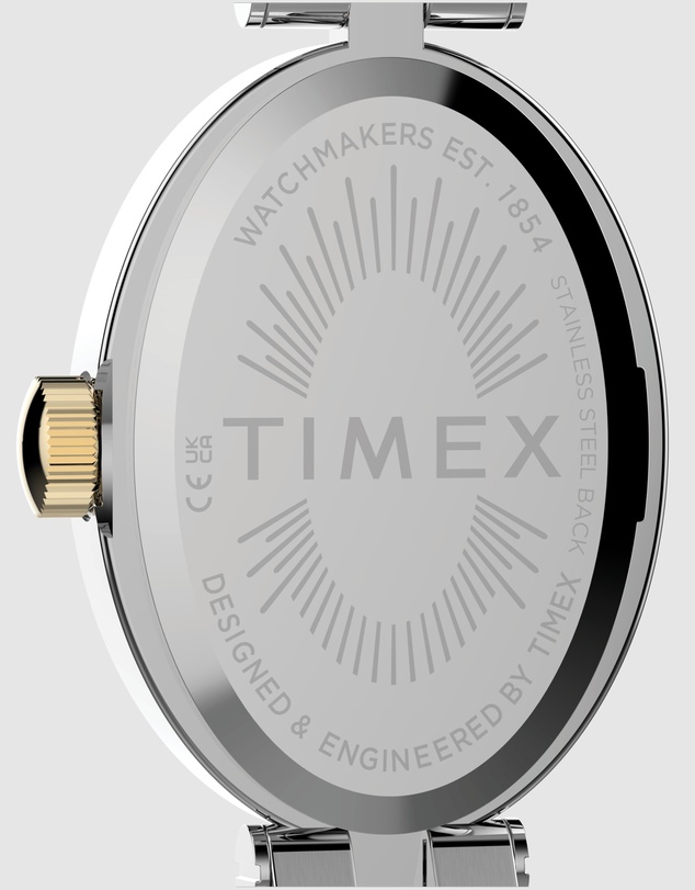 TIMEX - Cavatina® 19mm Crystal Dial Stainless Steel Bracelet Watch