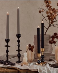 Black Blaze - Infinity Candle Holder