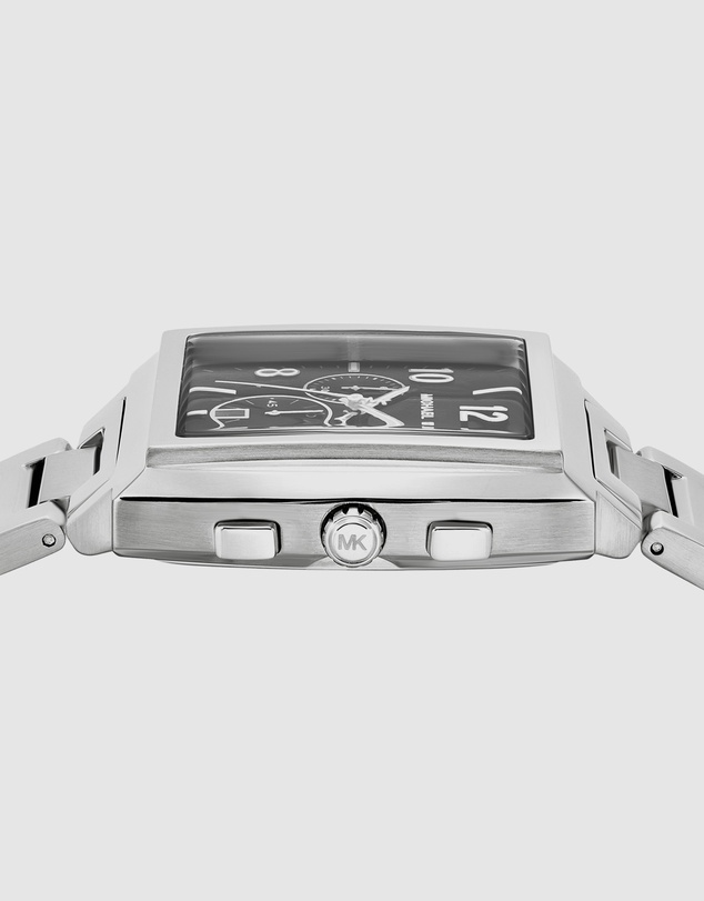 Michael Kors - Rhys Silver Tone Chronograph Watch