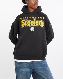 Vintage by The Real Deal - Pre Loved - Vintage NFL Pittsburgh Steelers Hooded Sweatshirt