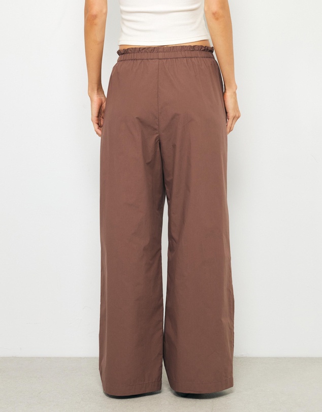 AERE - Lizzie High Waisted Poplin Pants