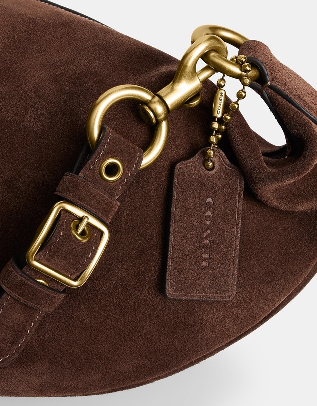 Coach - Paige Sling Bag In Suede