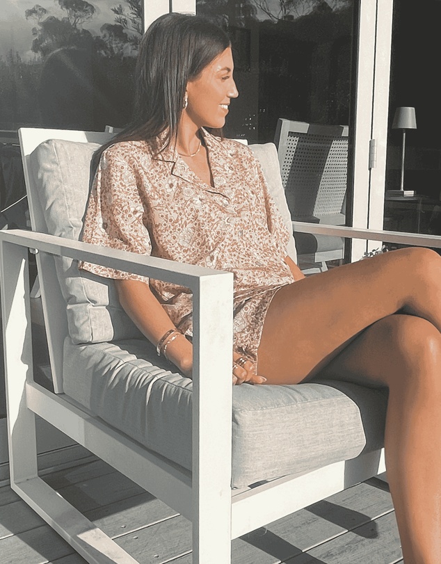 SILK MAGNOLIA - Floral Bamboo Pyjamas