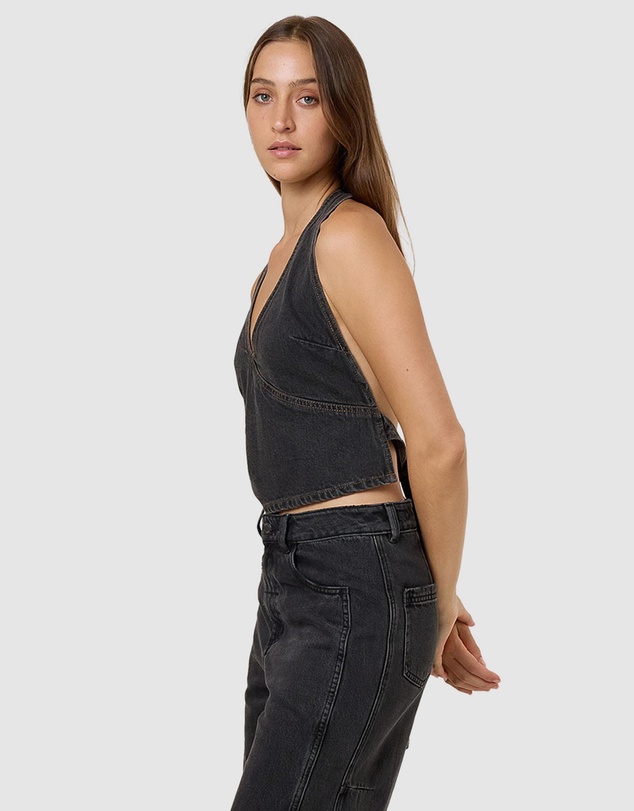 Thrills - Night Shift Denim Top