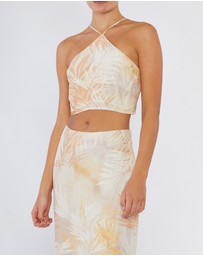 Amelius - Yasmine Printed Halter Top