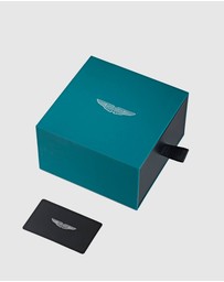 Aston Martin - HDL Podium Green Black Silicone Strap Watch