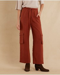 Amelius - Ciel Linen Cargo Pant