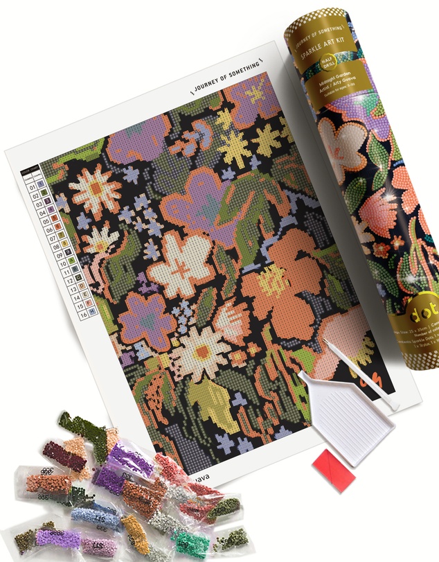 Journey Of Something - Sparkle Art Kit - Midnight Garden