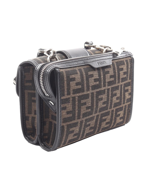 Pre-Loved by Azura Reborn - Pre-Loved Zucca Canvas Double Baguette Crossbody