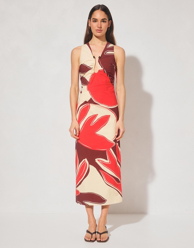 MON RENN - Sundrop Palms Maxi Dress