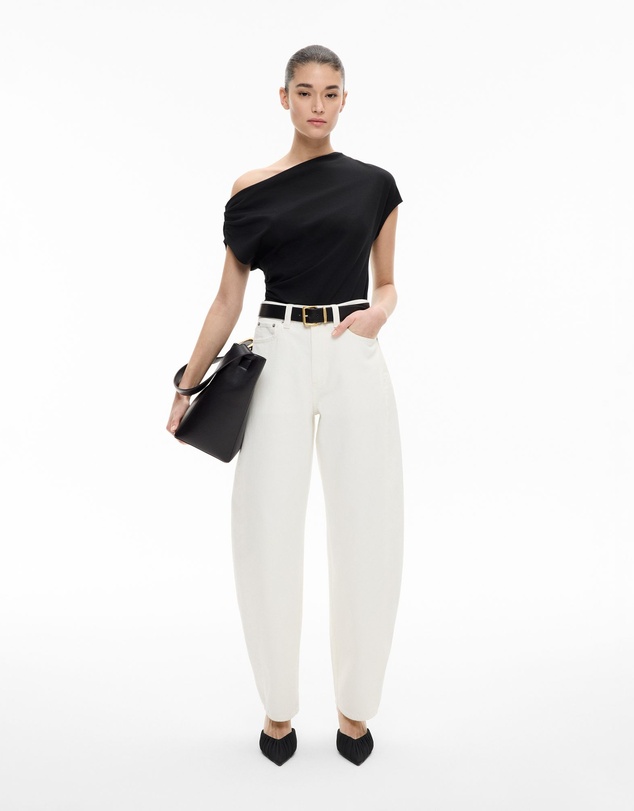 Witchery - Asymmetric Draped T-shirt
