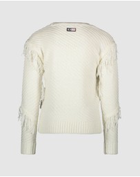 B.Nosy - Knit Jumper With Fringes - Kids-Teens