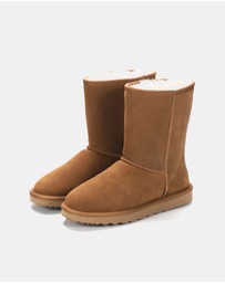 AusWooli Ugg Boots - Cronulla Premium Signature Mid Boots