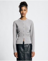 Lover - Dido Sculpted Wool Cardigan