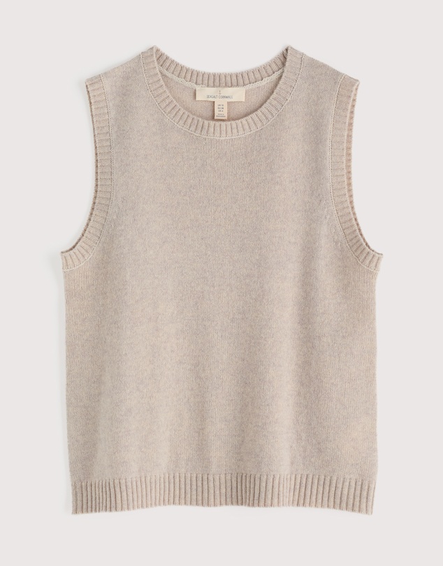 Seasalt - Seasalt Cornwall Brown East View Knitted Vest