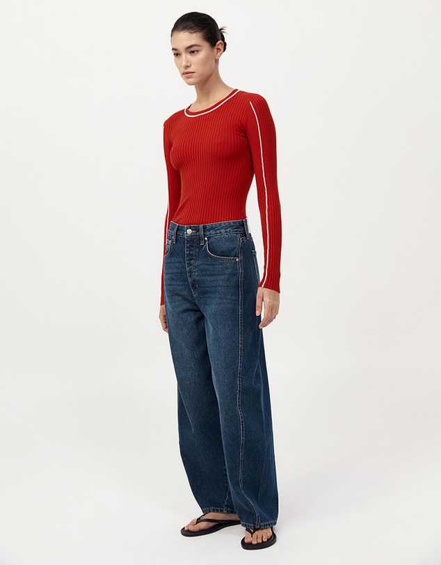 St. Agni - Mid Rise Balloon Jeans