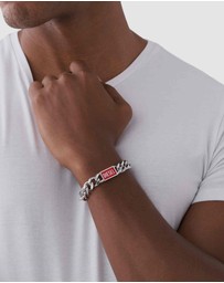 Diesel - Steel Silver-Tone Bracelet