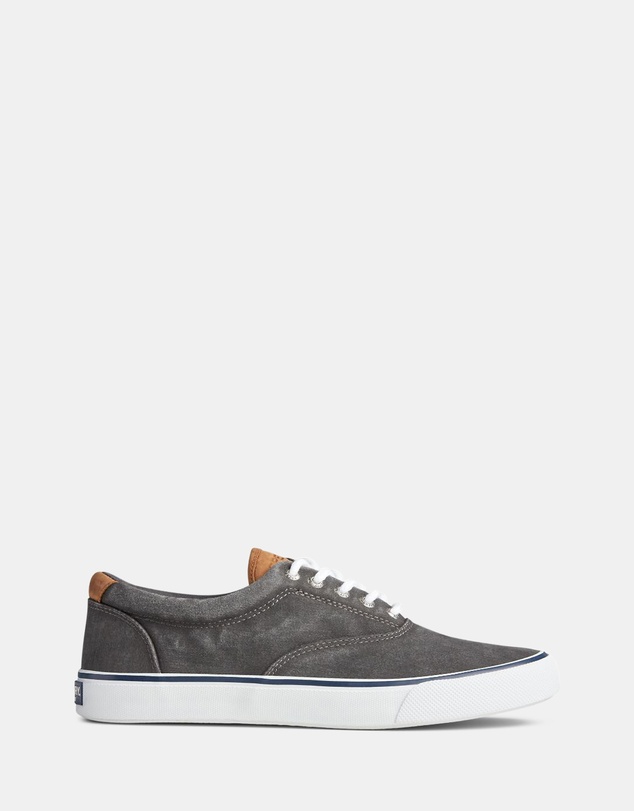 Sperry - Striper II Canvas Medium Black- Men's