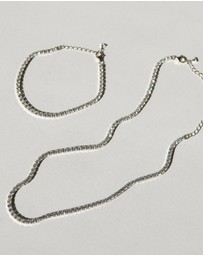 SAINT VALENTINE - The Aspen Tennis Set - Silver