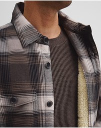 Country Road - Check Sherpa Jacket